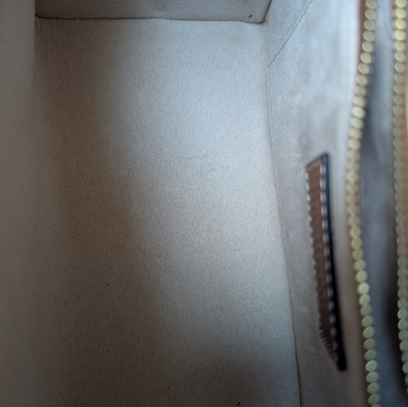 Strathberry Mosaic Top handle Grain tan Vanilla Stitch - Picture 11 of 14